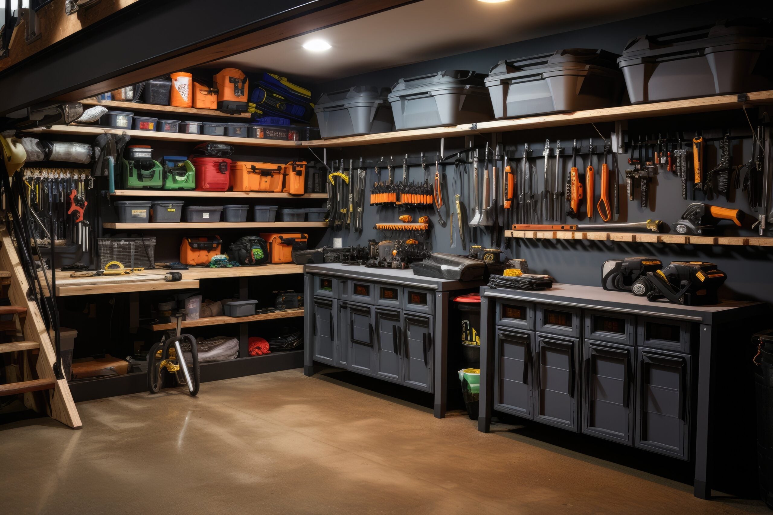 A Brief Guide to Storing Your Tools in the Garage – Right On Bracket, image size:2560x1706