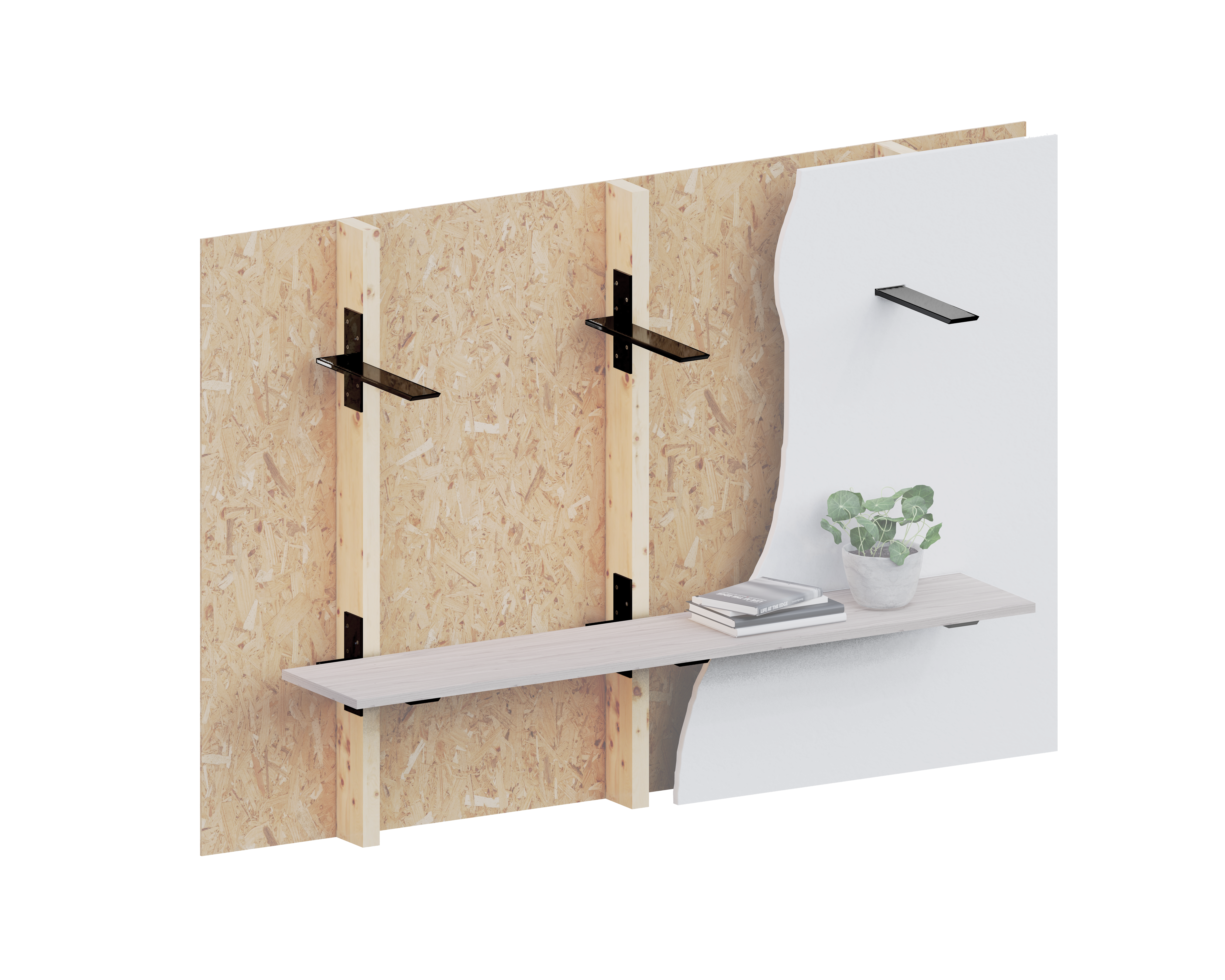 Heavy Duty Floating Shelf Brackets