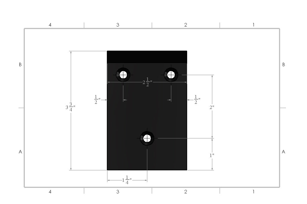 L Countertop Bracket