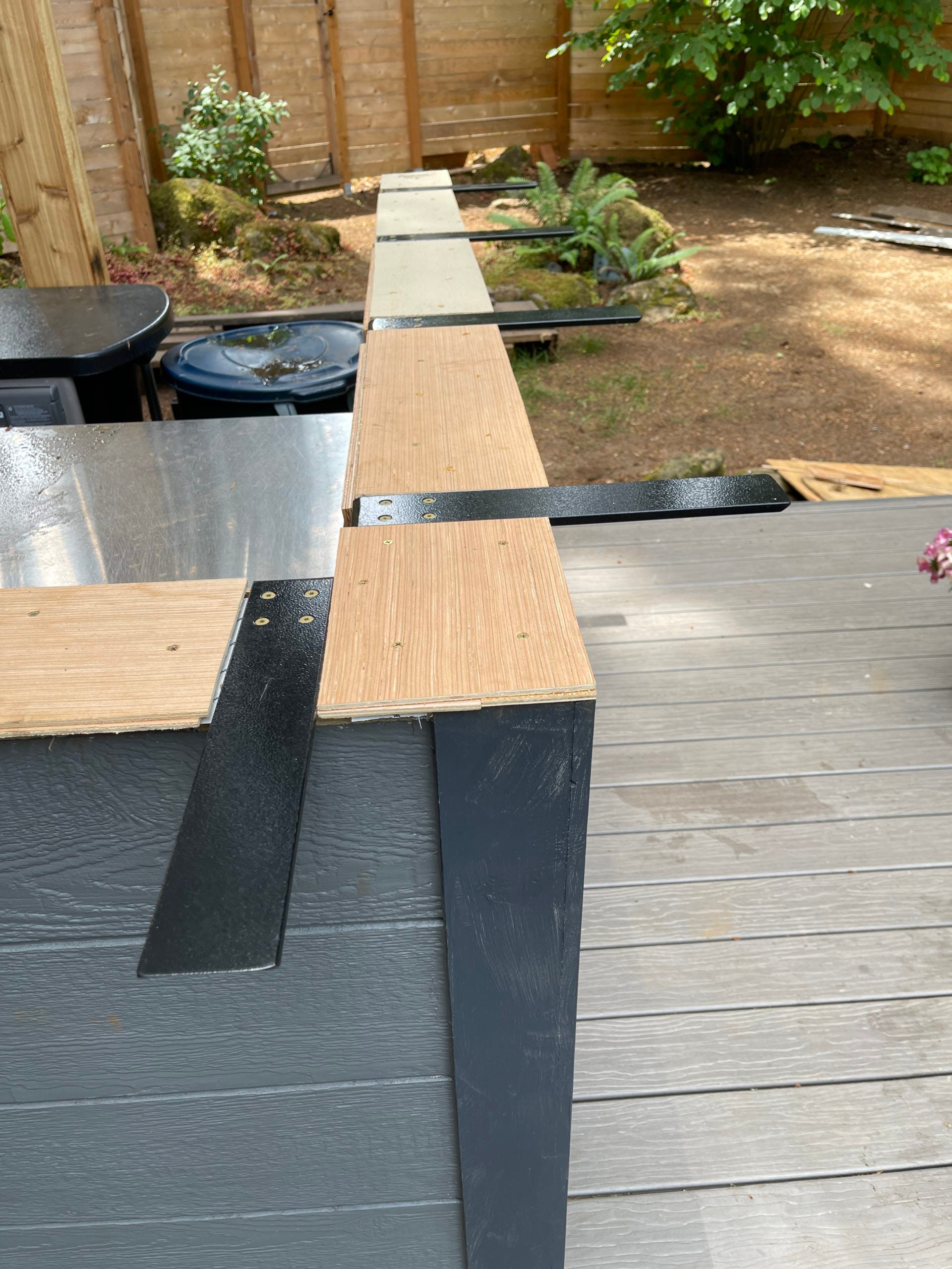 Strong Countertop Support Bracket