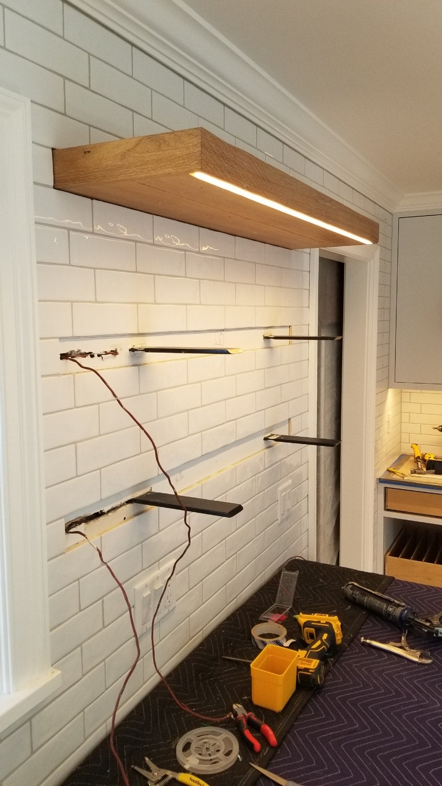 Heavy Duty Floating Shelf Bracket