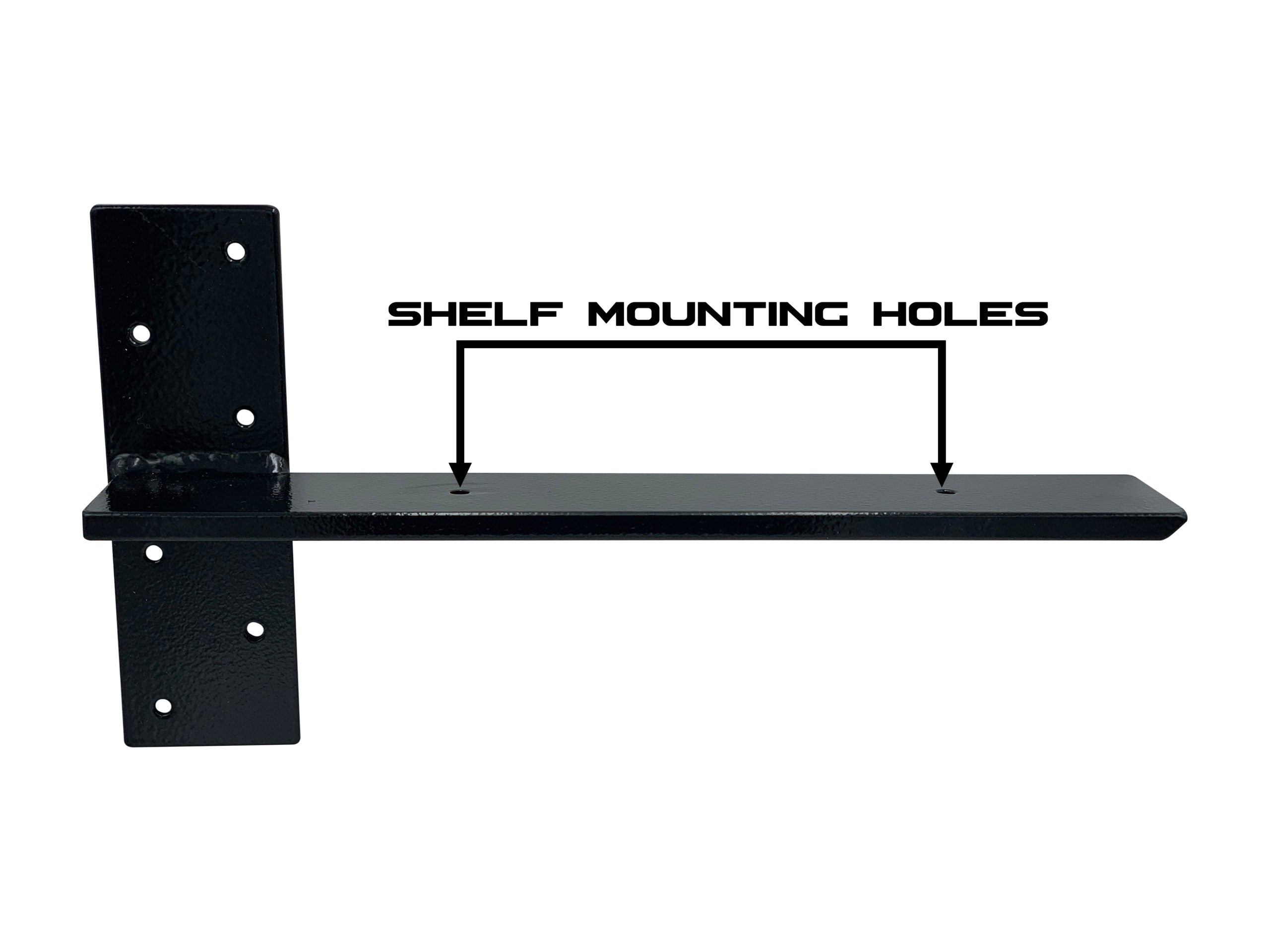 Heavy Duty Stud Mounted Floating Shelf Bracket