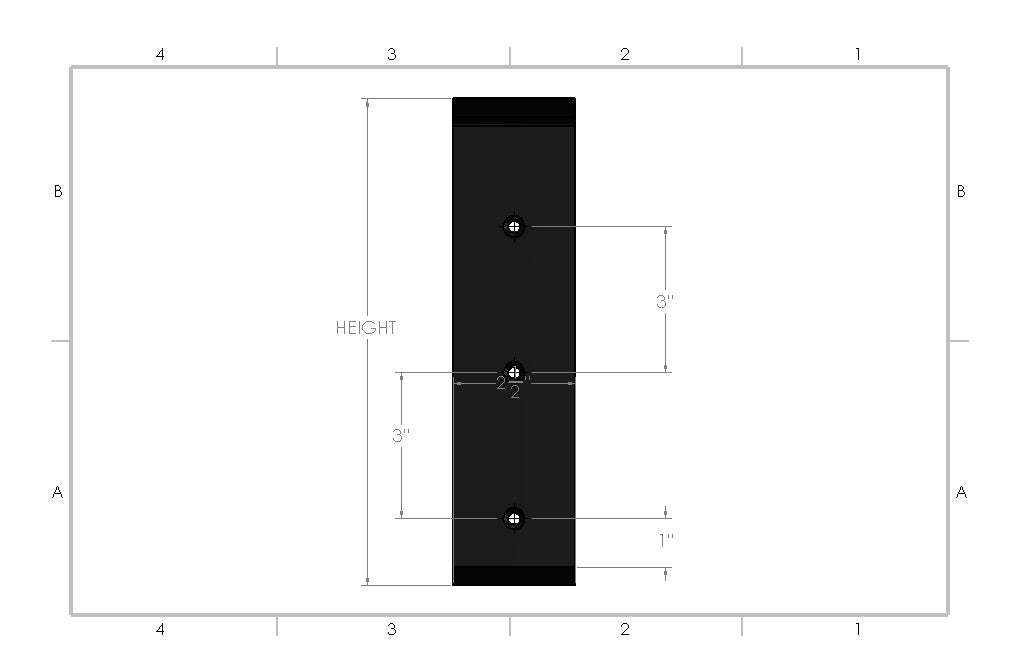 Lip Shelf Bracket