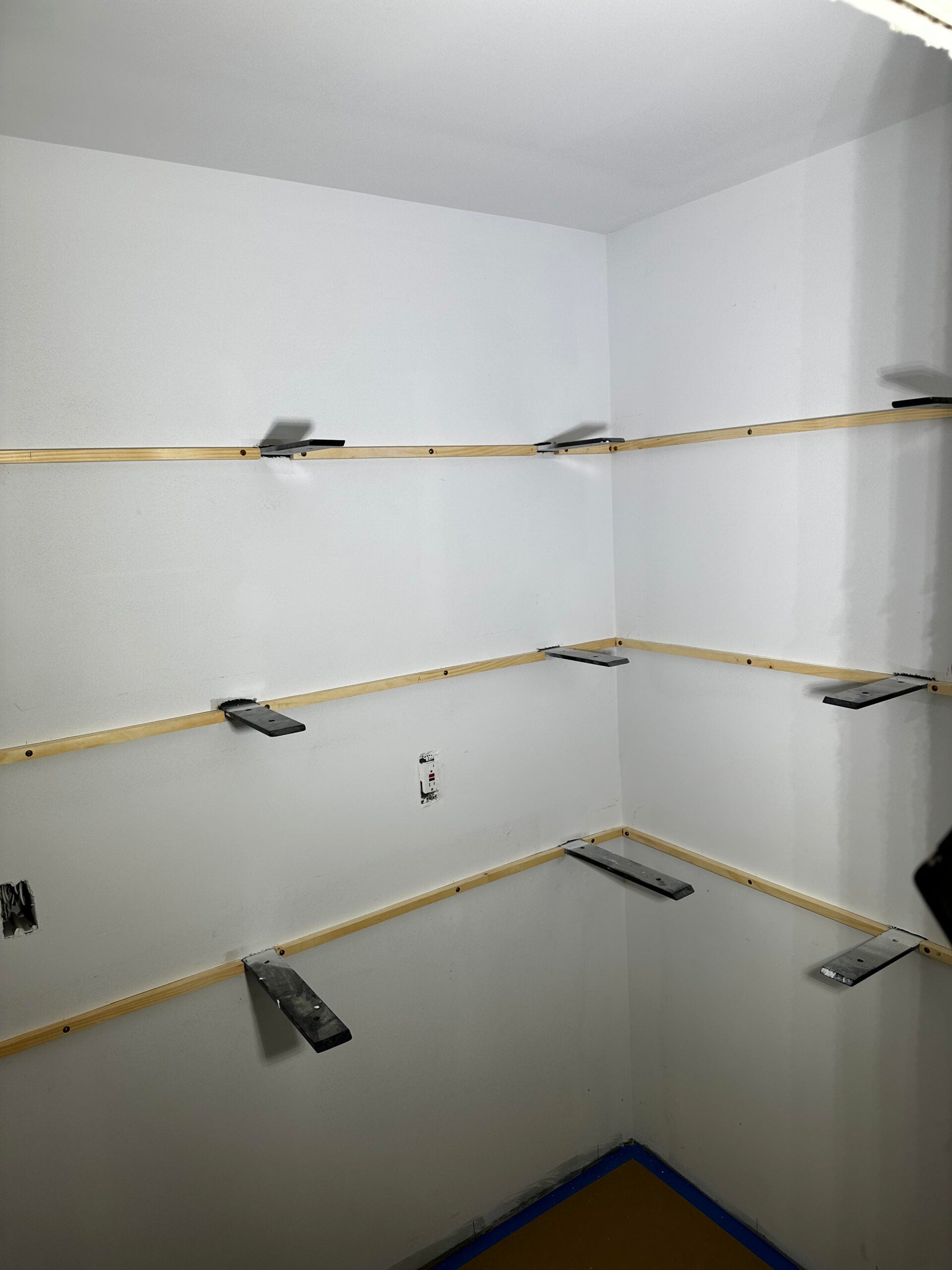Stud Mounted Shelf Brackets