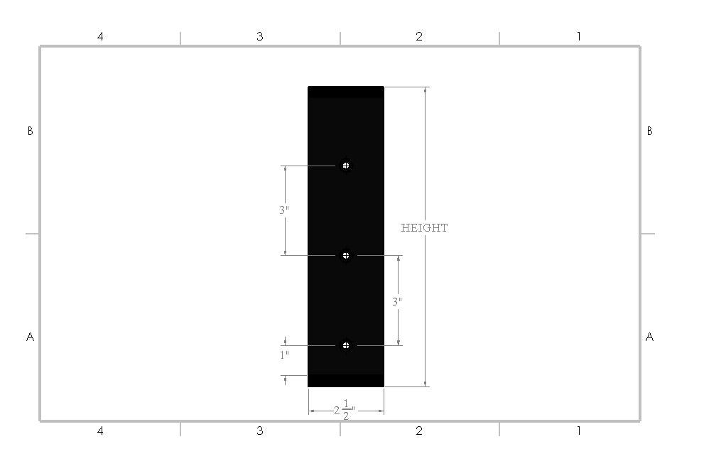 Heavy Duty L Bracket