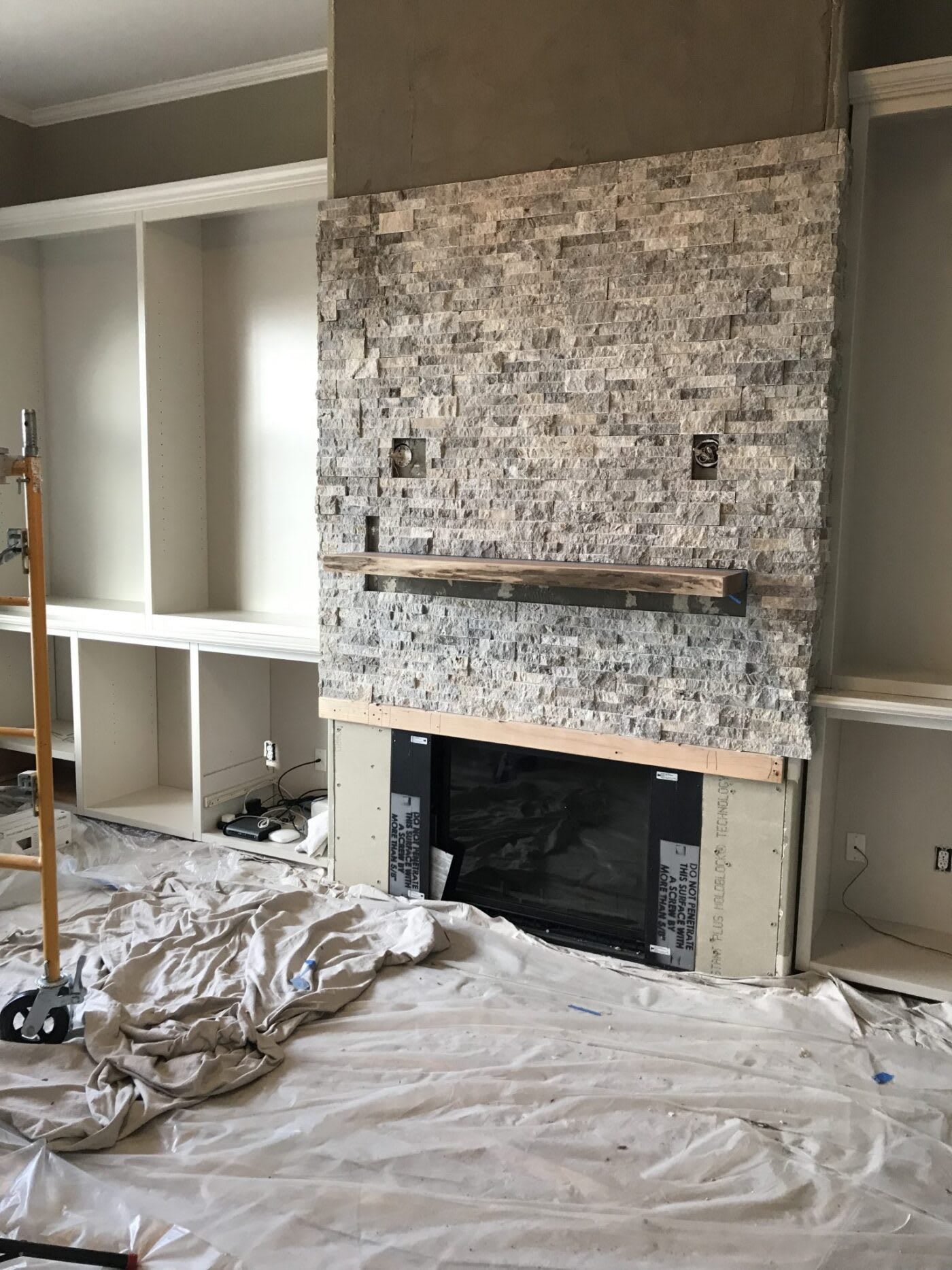 Floating Mantel Bracket