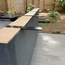 Countertop Overhang Support
