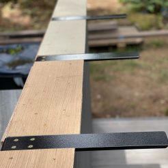 Heavy Duty Countertop Overhang Support Bracket