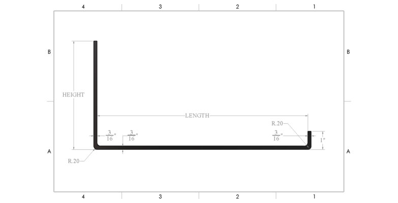 Steel Hook Shelf Bracket 