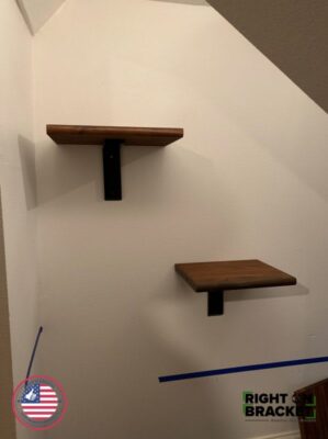 Creative Steel Shelf Bracket with Shelves