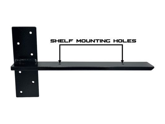 Heavy Duty Shelf Brackets, How Do Floating Shelves Mount