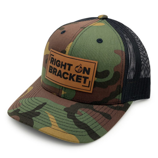 Camo Right On Bracket Hat