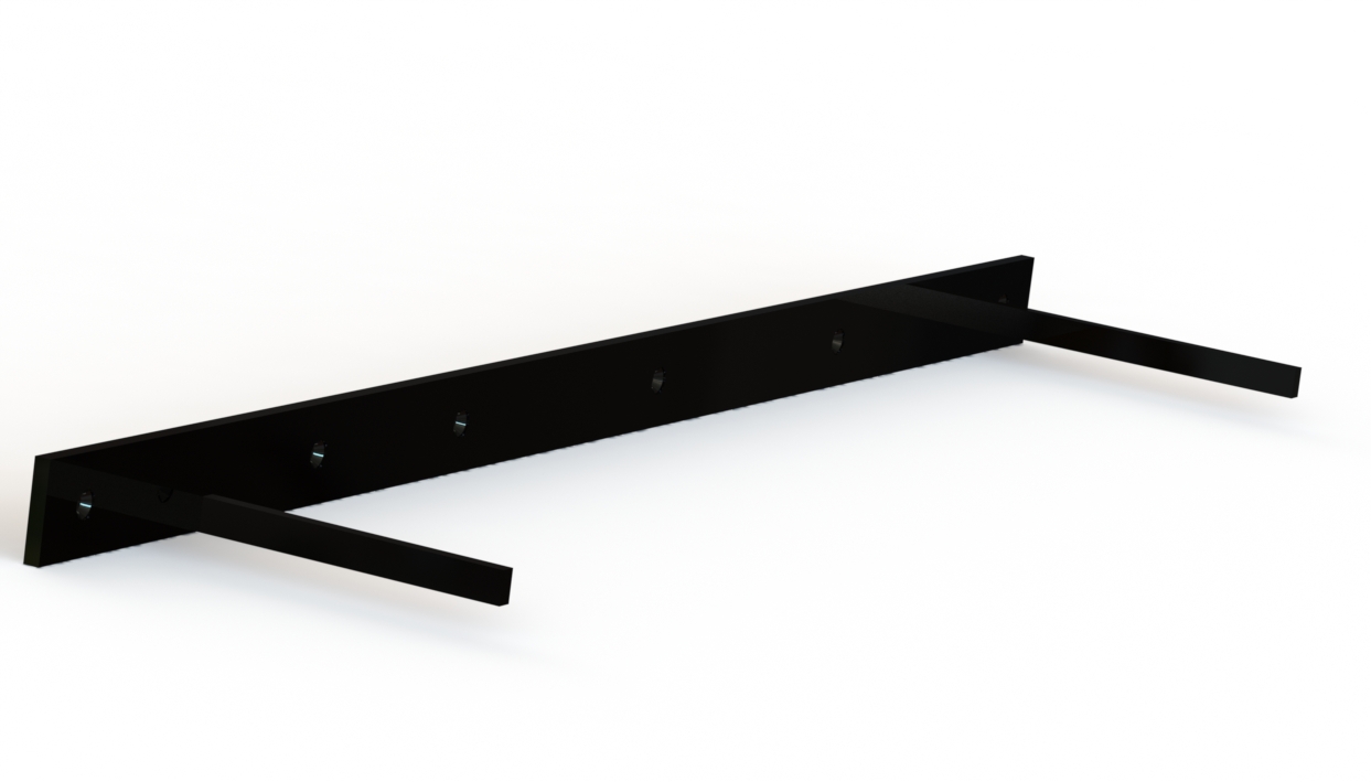 Floating Shelf Bracket - Strong Design & Easy Installation - USA Made!