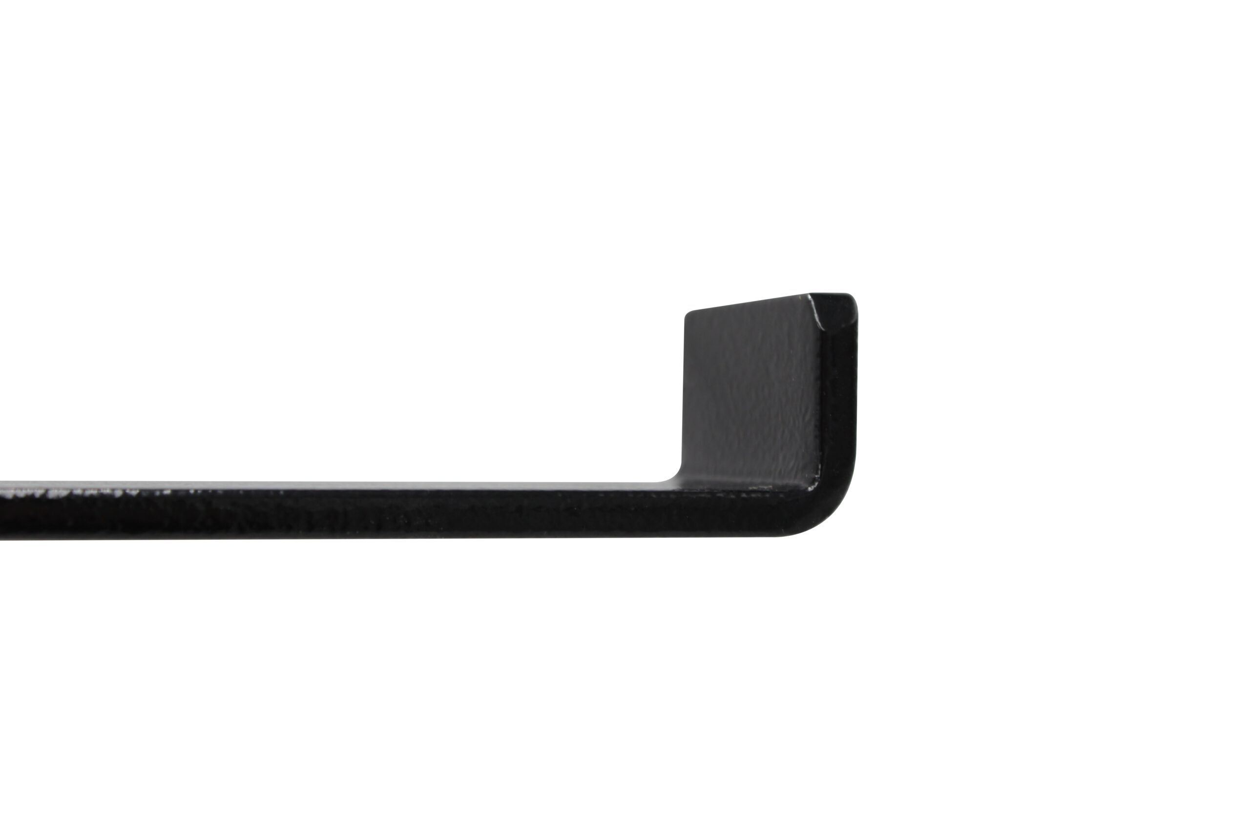 Right Angle Hook Shelf Bracket - Lipped Edge Secures Shelf - Modern Design