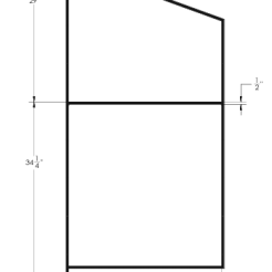 Steel Shipping Container Shelf Bracket 2 Tier
