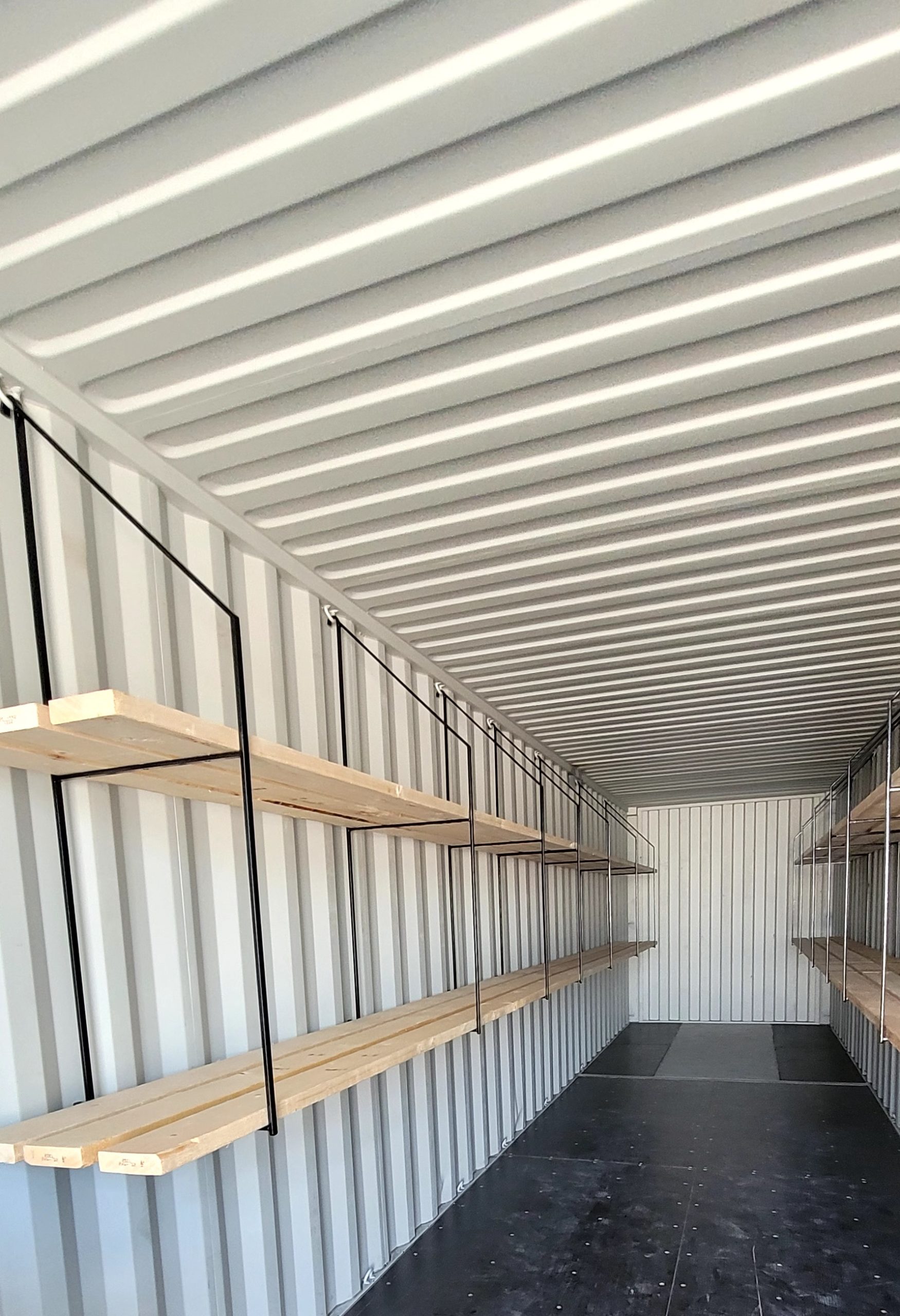  Cargo Shipping Container Shelving Brackets - Sold in