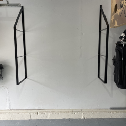 Shelving System with No Shelves