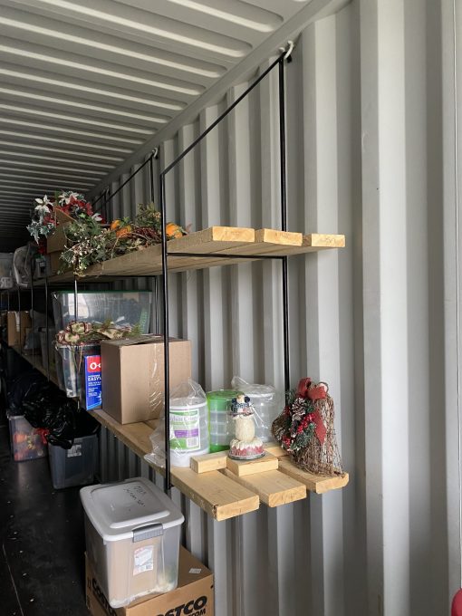 Shipping Container Shelving