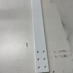 Large White Countertop Overhang Bracket