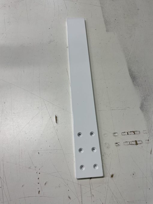 Large White Countertop Overhang Bracket