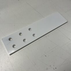 White Countertop Overhang Bracket