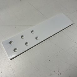 White Countertop Overhang Bracket