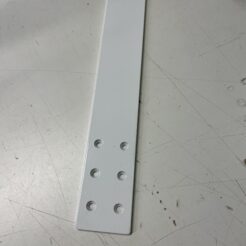 White Countertop Support Bracket