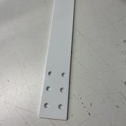 White Countertop Support Bracket