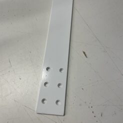 White Countertop Support Bracket