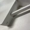 White Reinforced Shelf Bracket