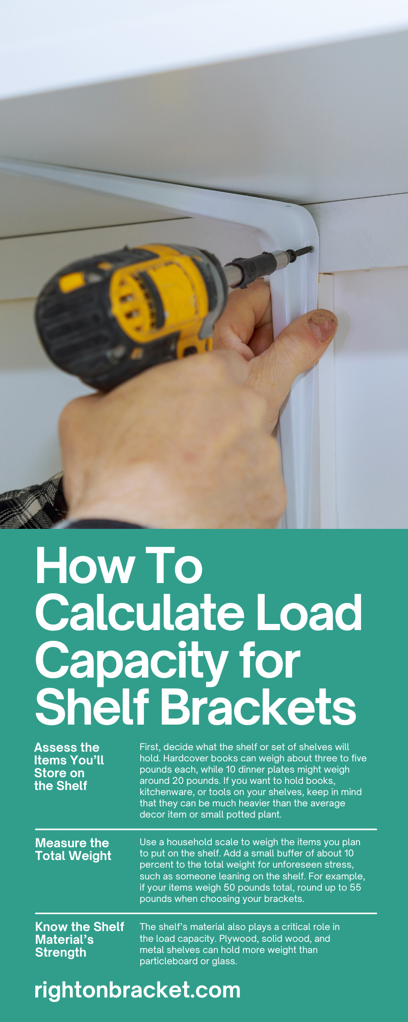 How To Calculate Load Capacity for Shelf Brackets