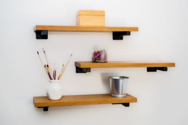 Weather-Resistant Shelf Brackets for Open-Air Shelving